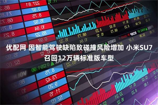 优配网 因智能驾驶缺陷致碰撞风险增加 小米SU7召回12万辆标准版车型