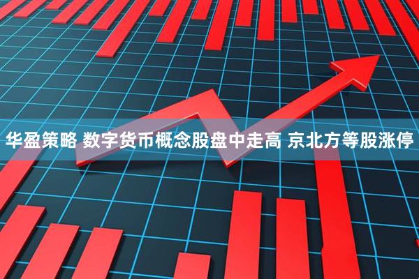 华盈策略 数字货币概念股盘中走高 京北方等股涨停